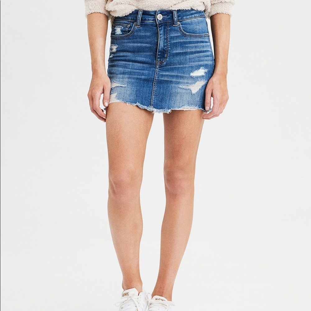 American Eagle jean skirt